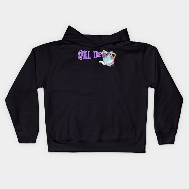 Spill the Tea Kids Hoodie by ChangoATX